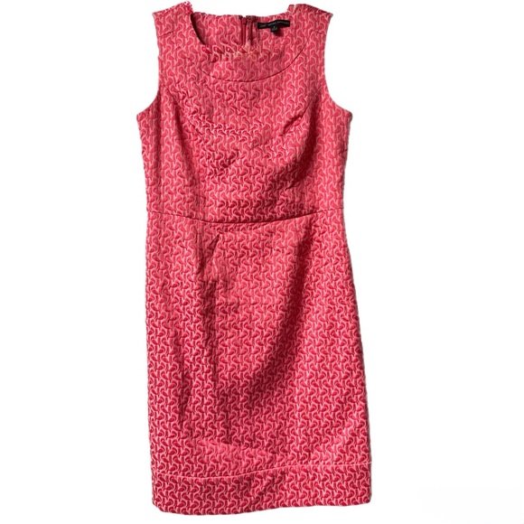 Brooks Brothers Dresses & Skirts - Brooks Brothers 346 Pink Bird Print Dress Size 6